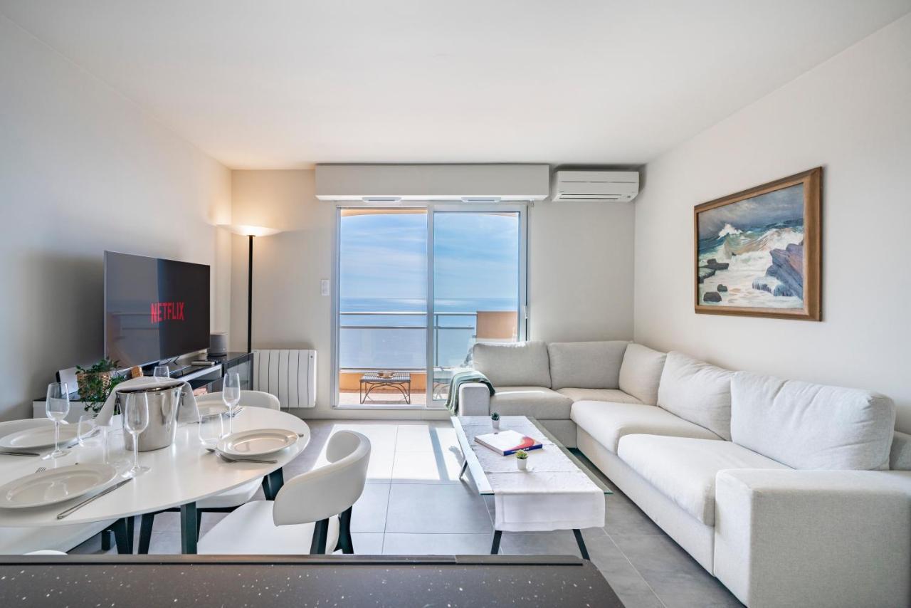 Baie Roquebrune, Balcon Vue Mer, Parking Gratuit - Ao Buitenkant foto
