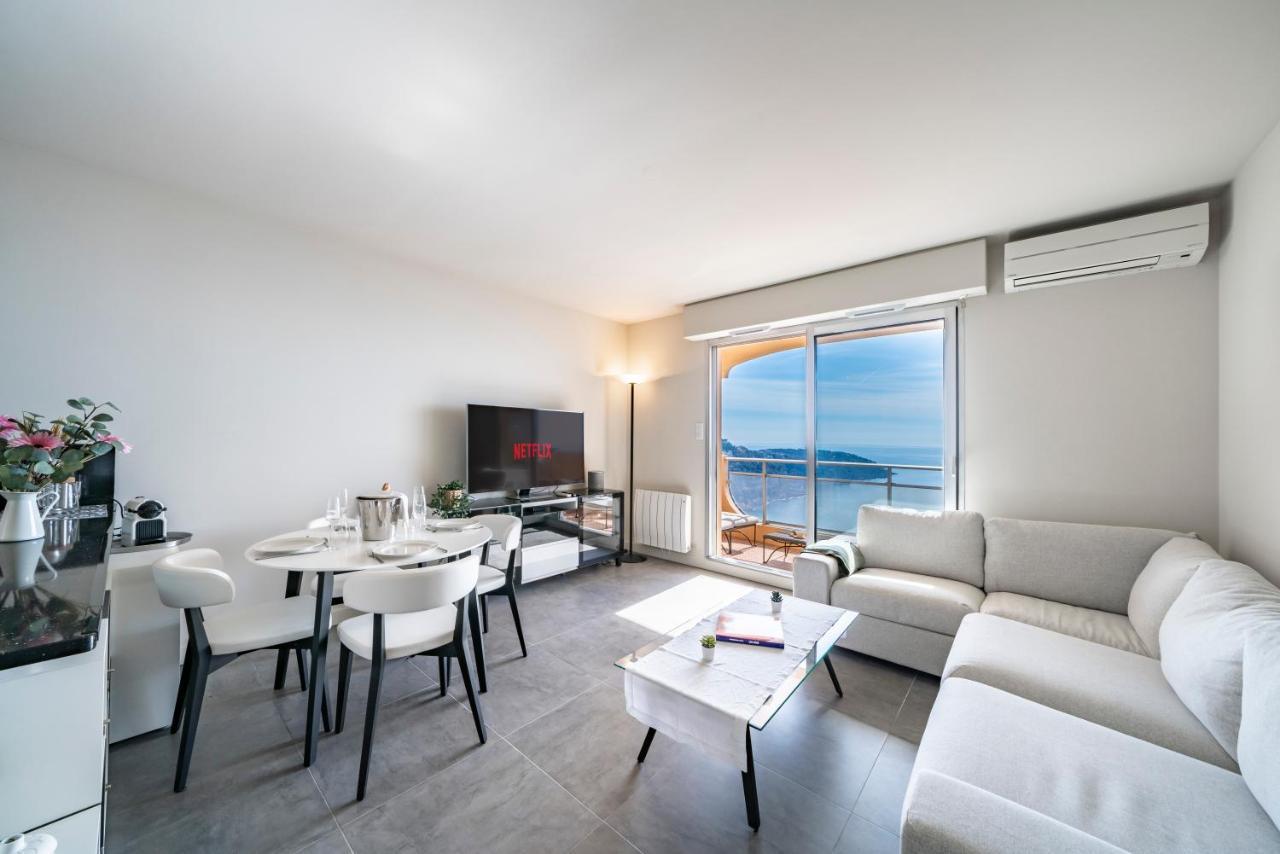 Baie Roquebrune, Balcon Vue Mer, Parking Gratuit - Ao Buitenkant foto